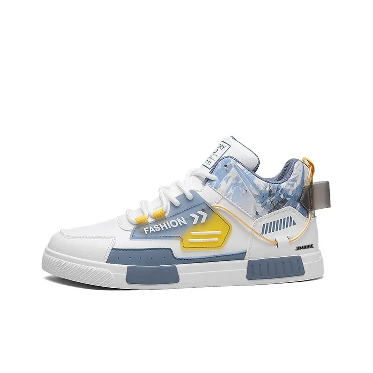 King Jinmai Slip Resistant Mid Top Skateboard Shoes Men's-0