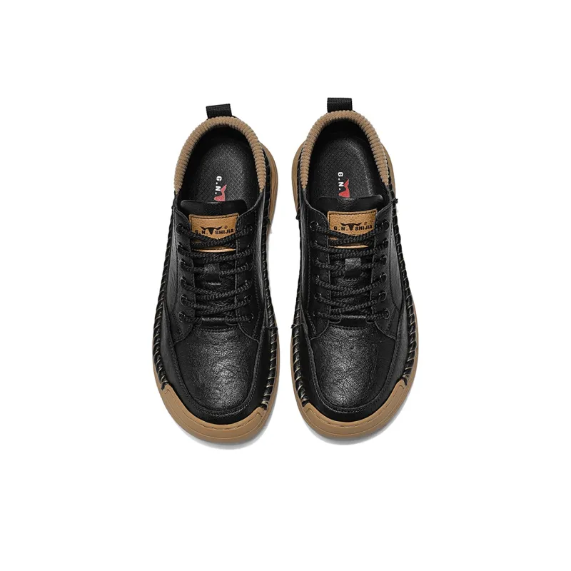 G.N.SHIJIA Wear resistant And Lightweight Low Top Casual Shoes Men's-4