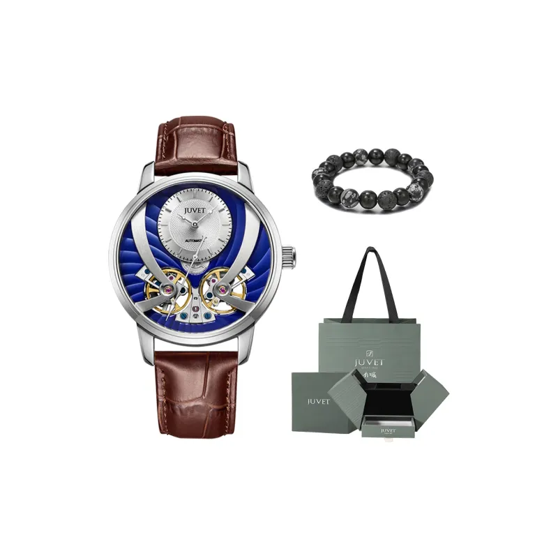 JUVET Navigator Series Automatic Mechanical Movement Men's Watches Watch Black Dial-8