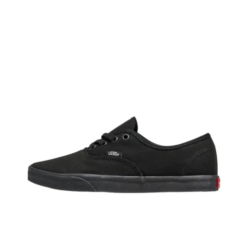 Vans Authentic Anti Slip Wear Resistant Low Top Skateboard Shoes Unisex Black
