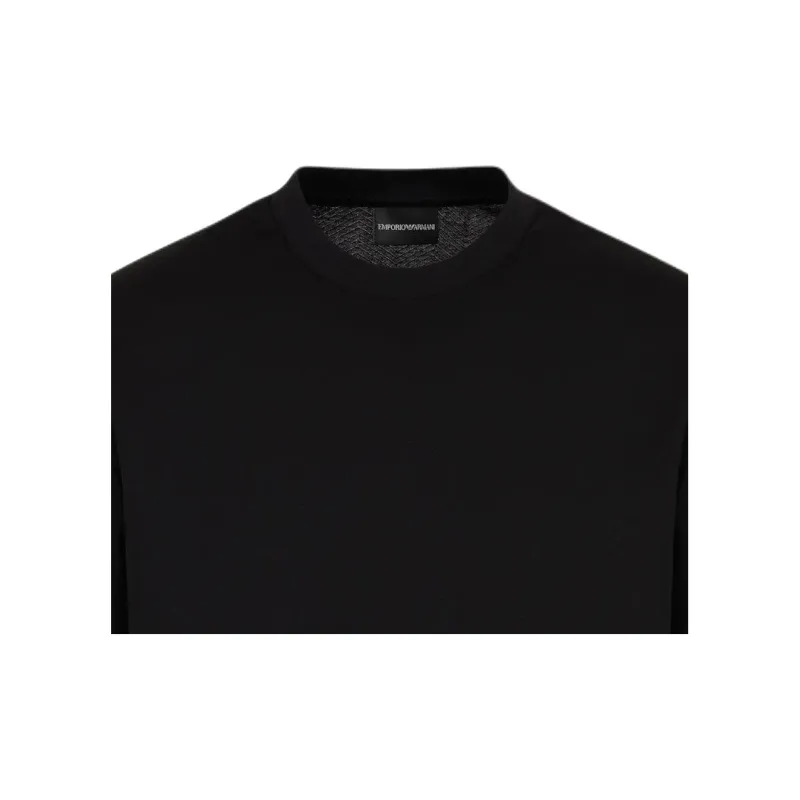 EMPORIO ARMANI 3D effect Asv Embossed Jacquard Jersey T shirt-2