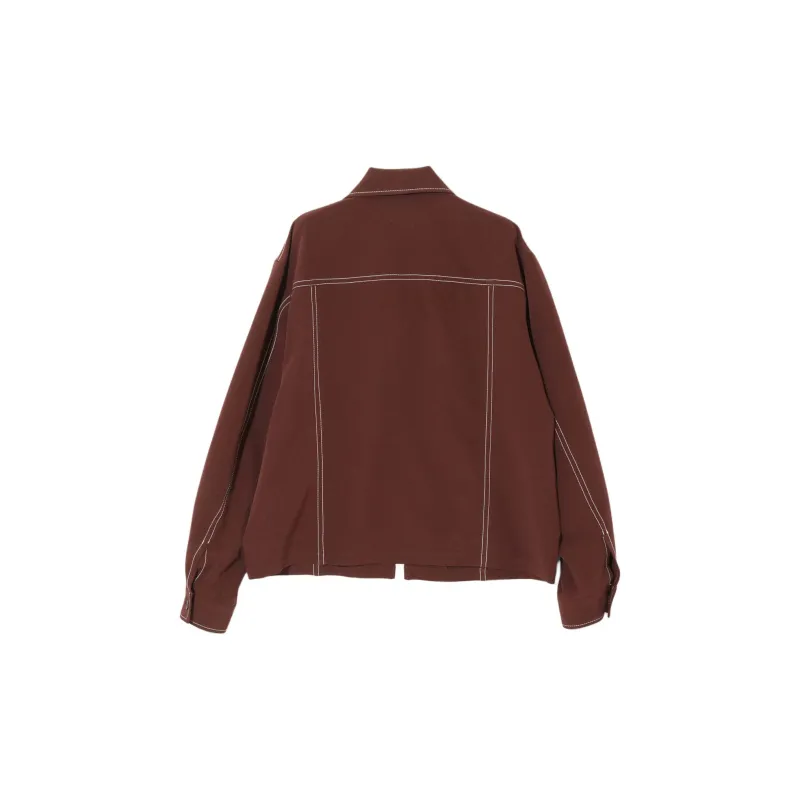 Needles SS25 Jacket Unisex Brown-1