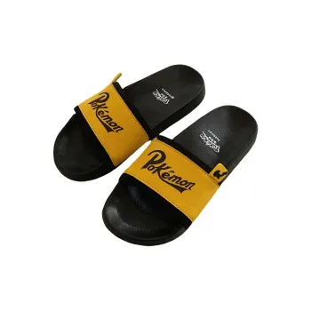 SHIGUDE x Pokemon Sandal Slippers Unisex Black