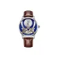Silver Case Brown Leather