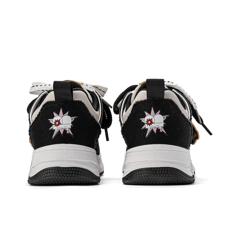 Crayon Shinchan Lightweight Breathable Height Increasing Low Top Skateboard Shoes Unisex-56