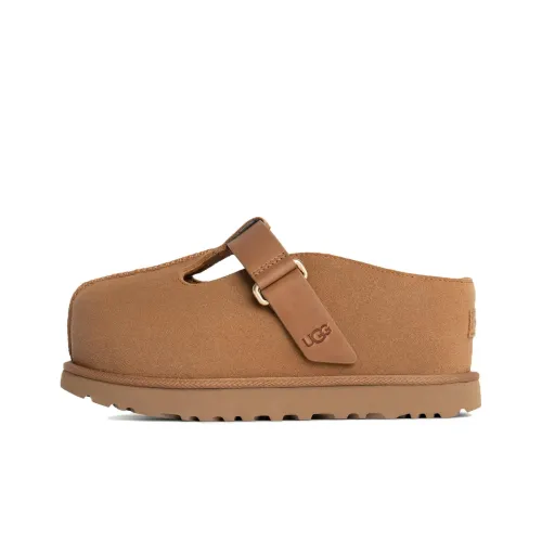 ugg weather EVA Abrasion Resistant Slip Resistant Wrap toe Slippers Women's Brown
