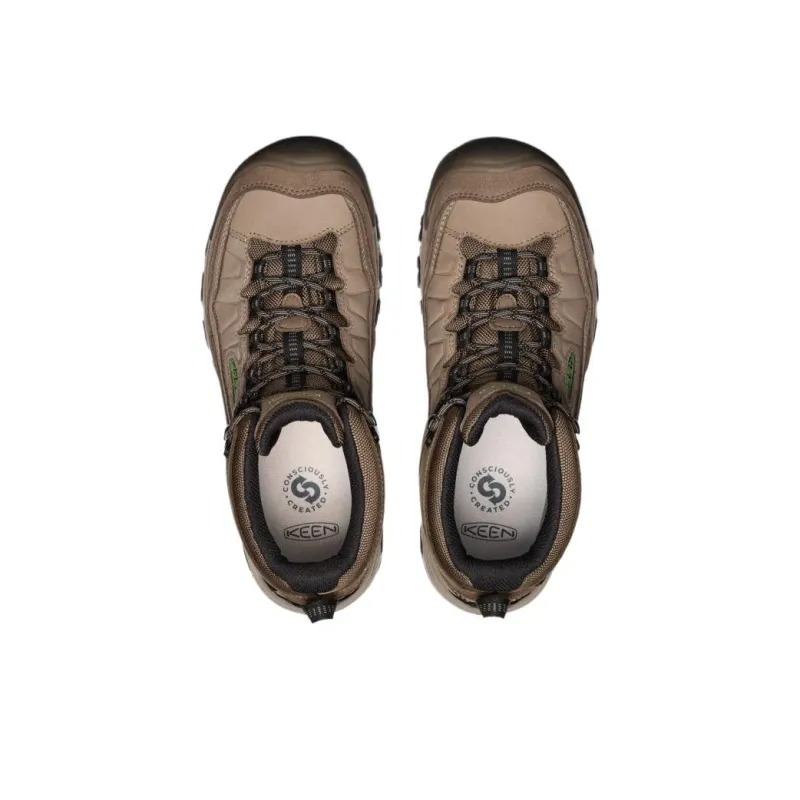 KEEN TARGHEE IV MID Anti Slip Wear Resistant Mid Top Hiking Shoes Men's Brown-3