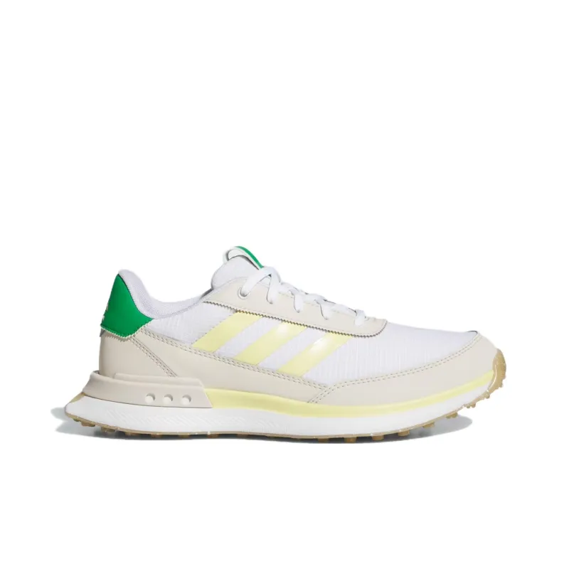 Adidas S2G 24 Spikeless Golf Cloud White Powder Yellow Green Women's-1