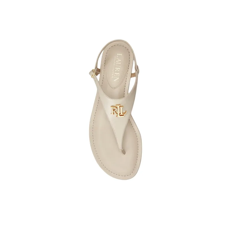 LAUREN RALPH LAUREN Ellington Strap Sandals Women's Ecru-3