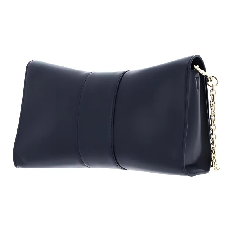 Furla Metropolis Collection Leather Shoulder Bag, Crossbody Bag Mini Women's Dark Blue-3