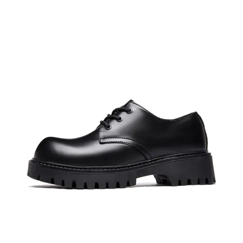 MODENGPAN Men's Casual Shoes Men's Black