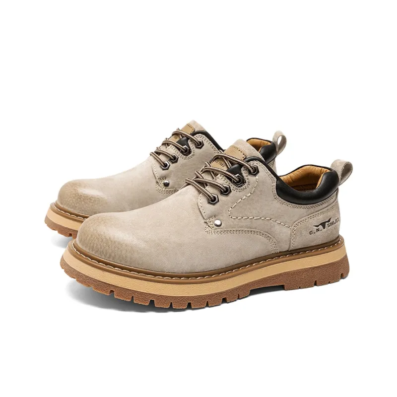 G.N.SHIJIA Wear-Resistant Lightweight Height Increasing Low-Top Casual Shoes Men's-2