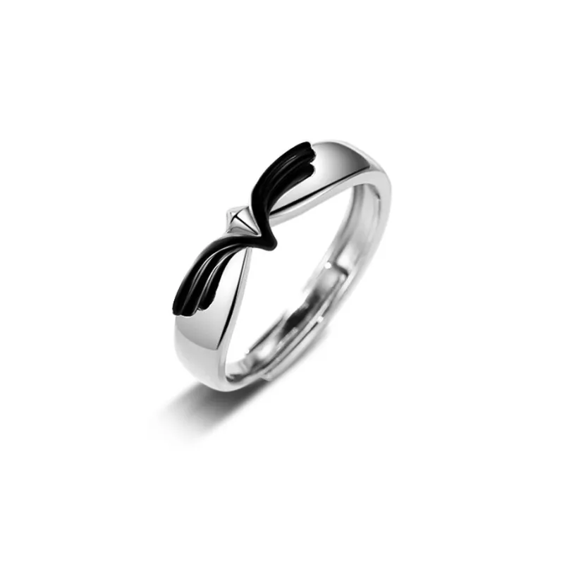 PHOENIXSILY 925 Sterling Silver Rings Unisex-7