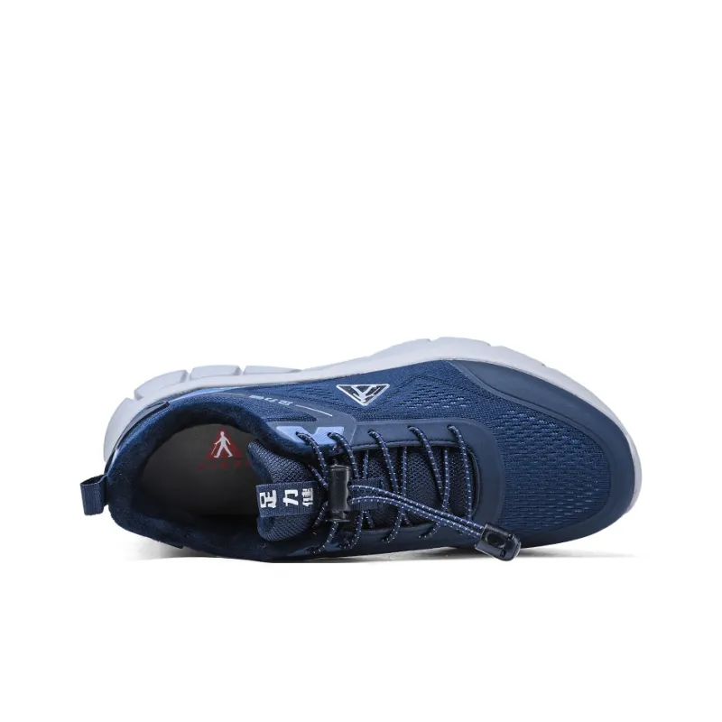 ZULIZ Cushioning Anti-Slip Wear-Resistant Coverage Support Balance Lightweight Warm Low-Top Casual Shoes Men's-16