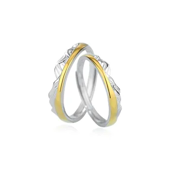 Chongqing Gold Store S925 Silver Rings Unisex