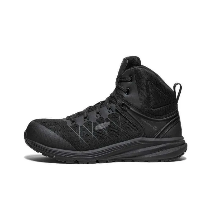 KEEN Vista Energy Cushioning Mid-Top Casual Shoes Men's Black-0