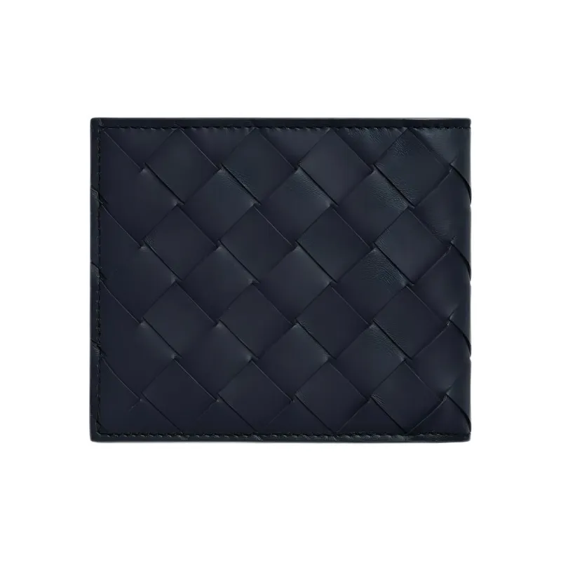 Bottega Veneta Intrecciato Bi Fold Wallet-0