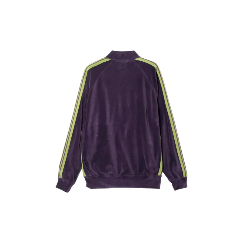 Needles Side stripe Velour Track Jacket-1