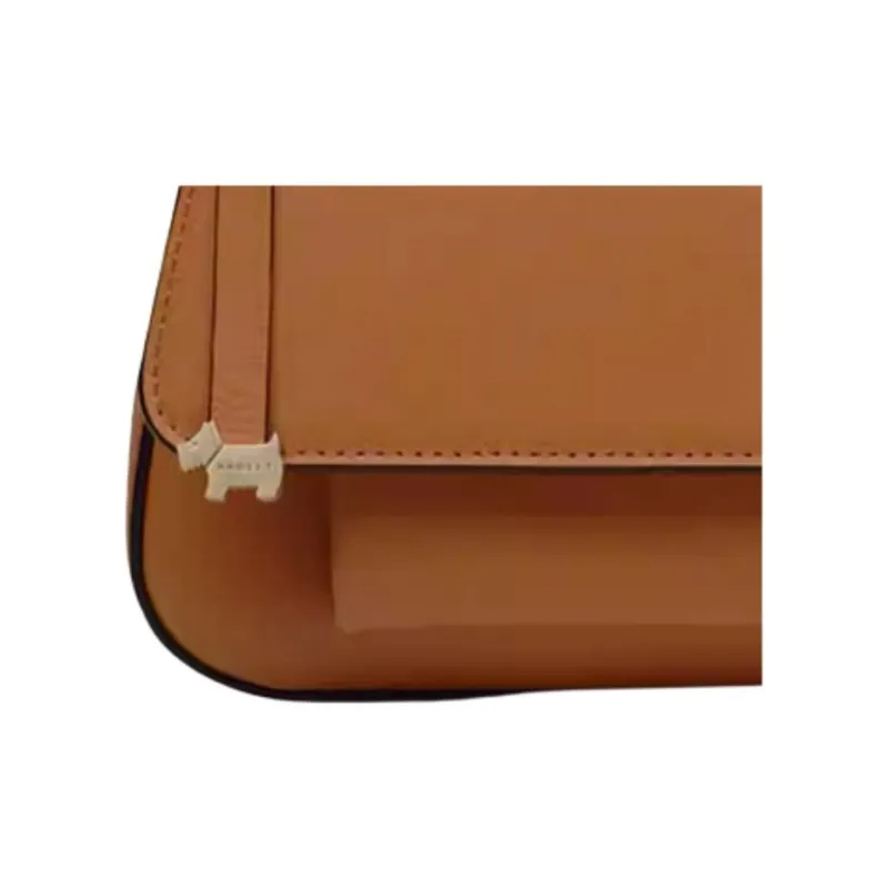 RADLEY Cow Leather Crossbody Bag Shoulder Bag Medium Size Women's Brown-4