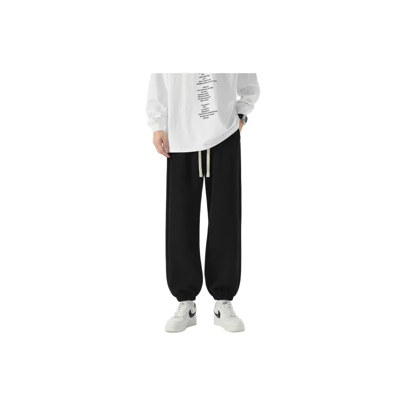 TINA GIA Knitted Sports Pants Unisex Black-0