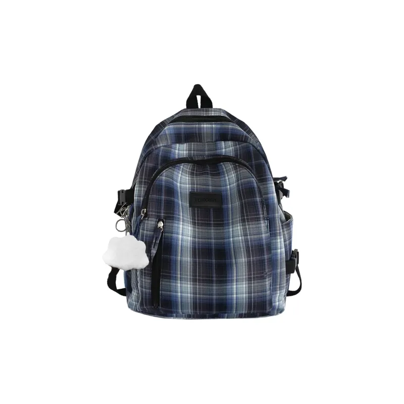 UNITE STAR Nylon Backpack Regular Women's Purple/Pink/Dark Blue/Light Blue-7