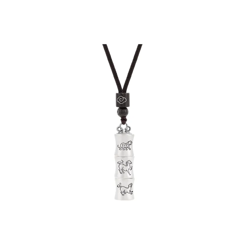 ENFANTIN S 999 Fine Silver Sterling Silver Necklaces Unisex-5