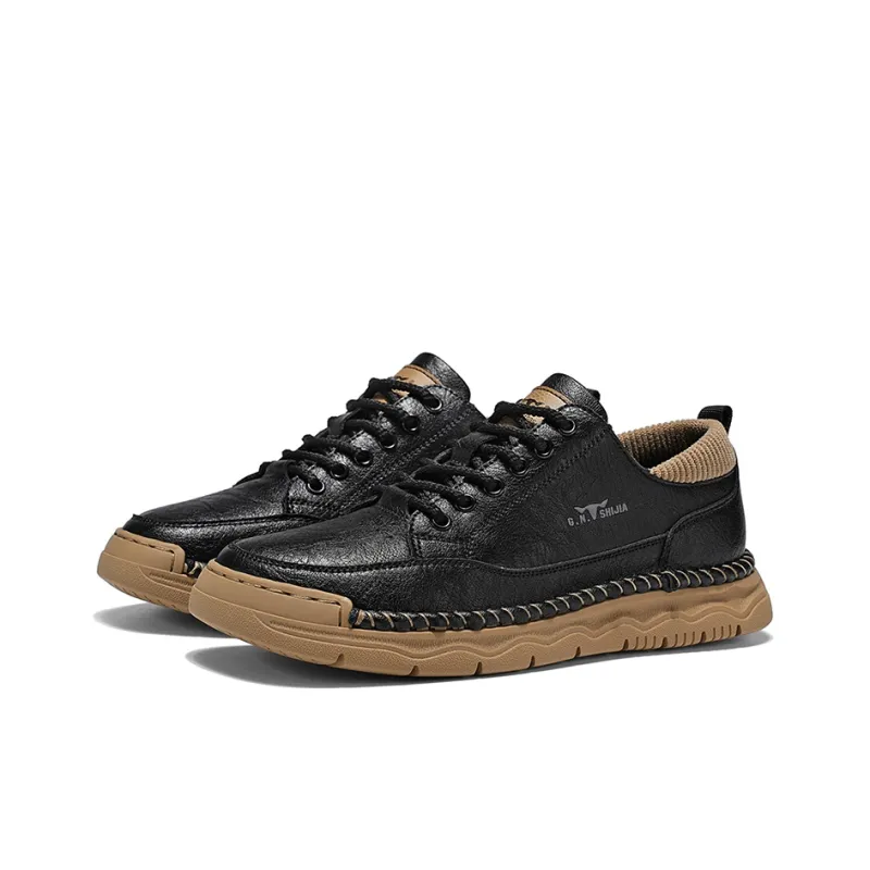 G.N.SHIJIA Wear resistant And Lightweight Low Top Casual Shoes Men's-2