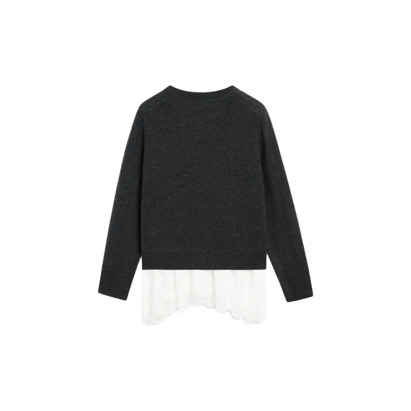 Massimo Dutti Knitwear Women's Dark Gray-1