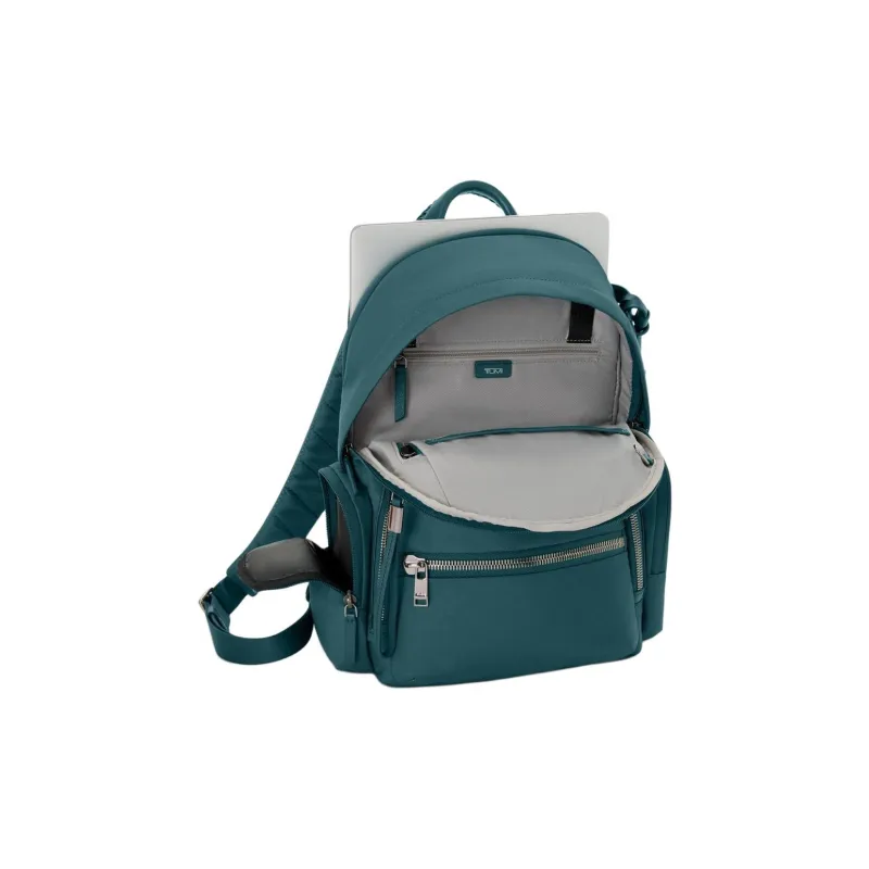 TUMI Nylon Backpack Medium Size Unisex Lake Green-3