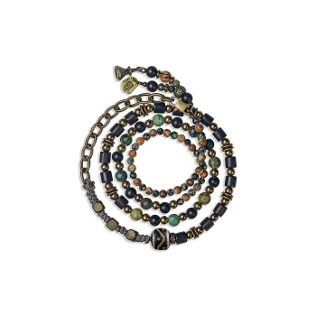 Cuud Picture Stone Bracelets Men's