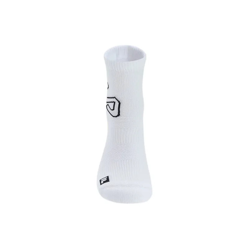FILA Fitness Mid Calf Socks Women's 1 Pack White-1