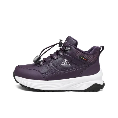 ZULIZ Sports Elderly Shoes Warm Cushioning Coverage Wear Resistant Slip Resistant Mid Top Casual Shoes Women's