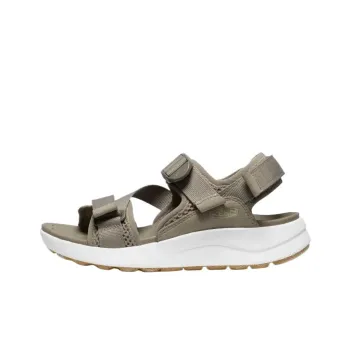 KEEN One Strap Sandals Women's Gray White