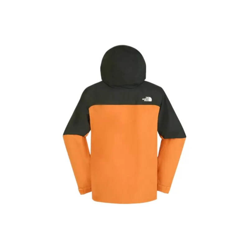 THE NORTH FACE Waterproof And Windproof To Keep Warm Windbreaker Jacket Men's Orange-1