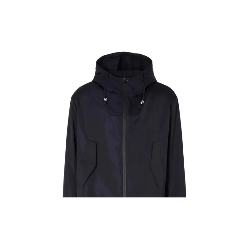 EMPORIO ARMANI Trench Coats Men Navy-4