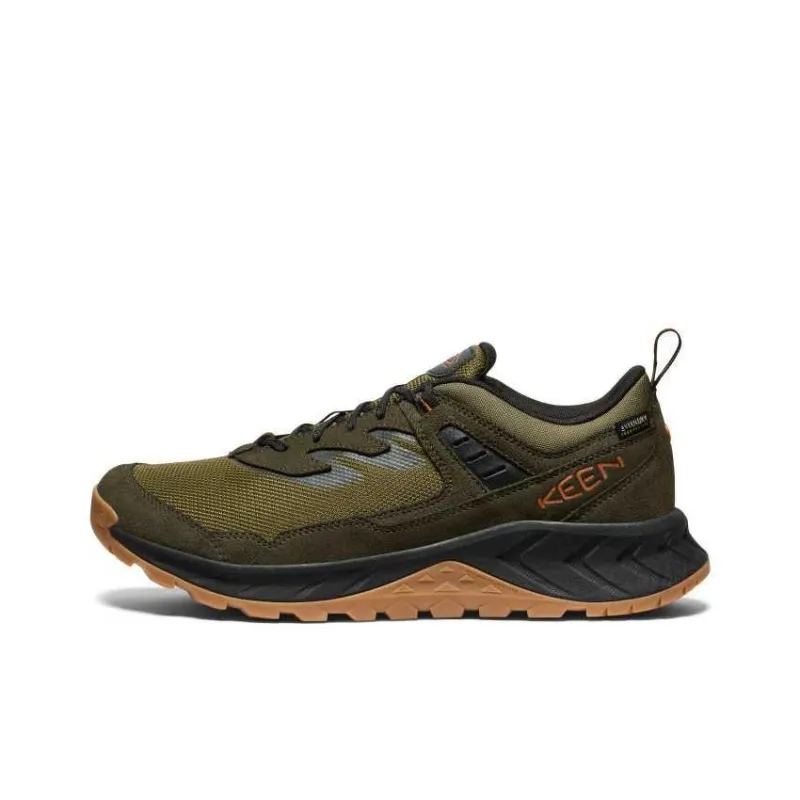 KEEN HIGHTRAIL Anti Slip Wear Resistant Low Top Hiking Shoes Men's Brown-0