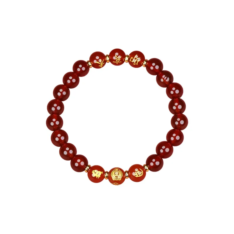 Phoenisess Agate Bracelets Unisex-77