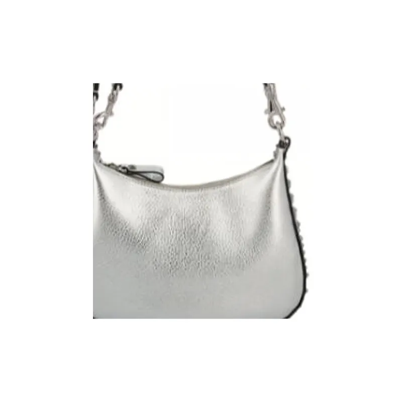 Valentino Garavani Rockstud Zip Up Crossbody Bag-3