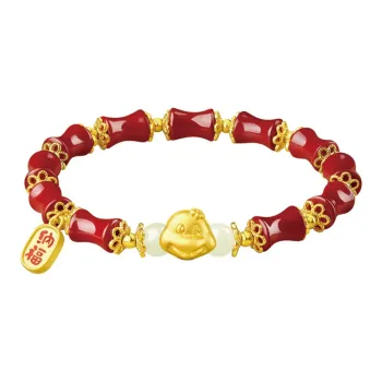 Moonstone Edge Cinnabar Bracelets Women's