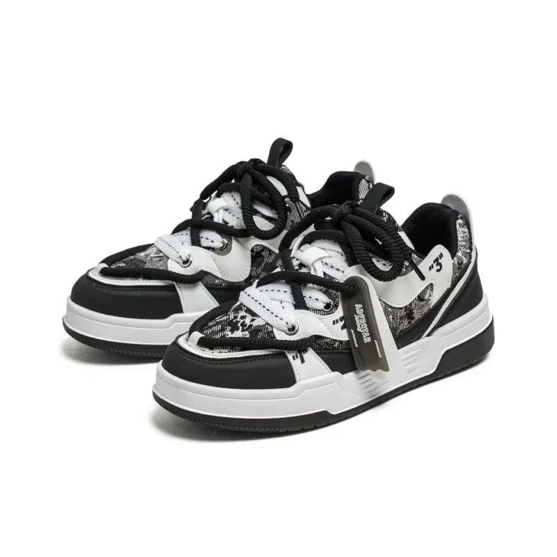 HACKBUTEER Low-Top Skateboard Shoes Men's Box-5