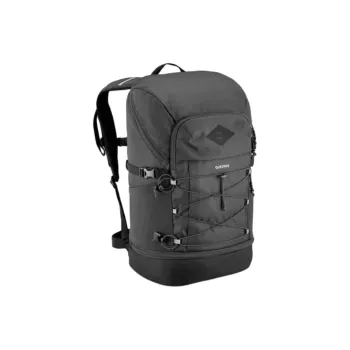 DECATHLON Polyester Outdoor Mountaineering Bag Backpack Unisex Smoky Black