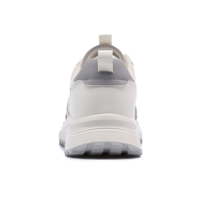 RED DRAGONFLY Platform Sports Casual Shoes Height Increasing Lightweight Low Top Chunky Sneakers Travel White Shoes-9