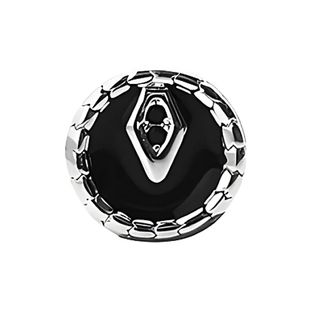 MAGICPOLE 999 Fine Silver Stud Earrings Men's Silver-0