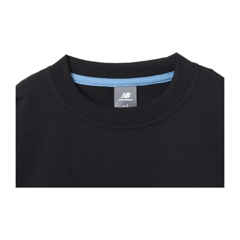 New Balance LIGHT SWEAT PULL OVER Sweatshirt Unisex Black-2