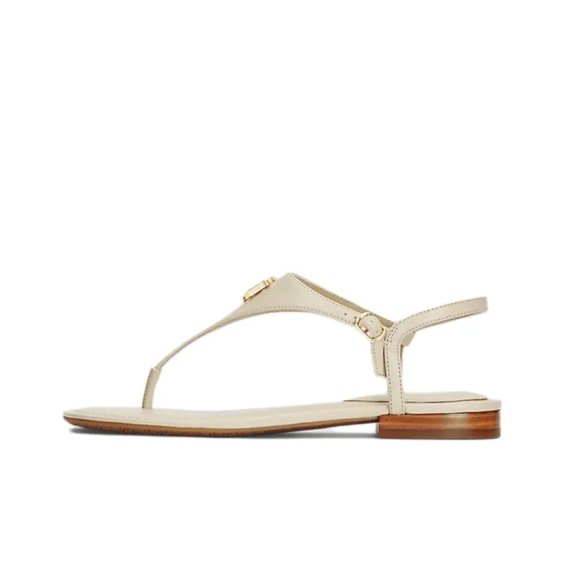 LAUREN RALPH LAUREN Ellington Strap Sandals Women's Ecru-0