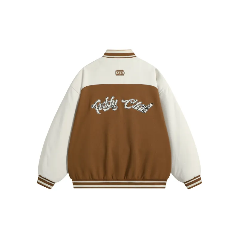Teddy Bear Collection Baseball Jacket Coat Unisex-4