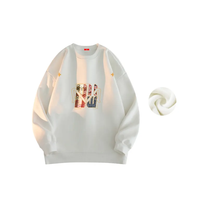 MIIOW Trend Party Series Sweatshirt Unisex Black-13