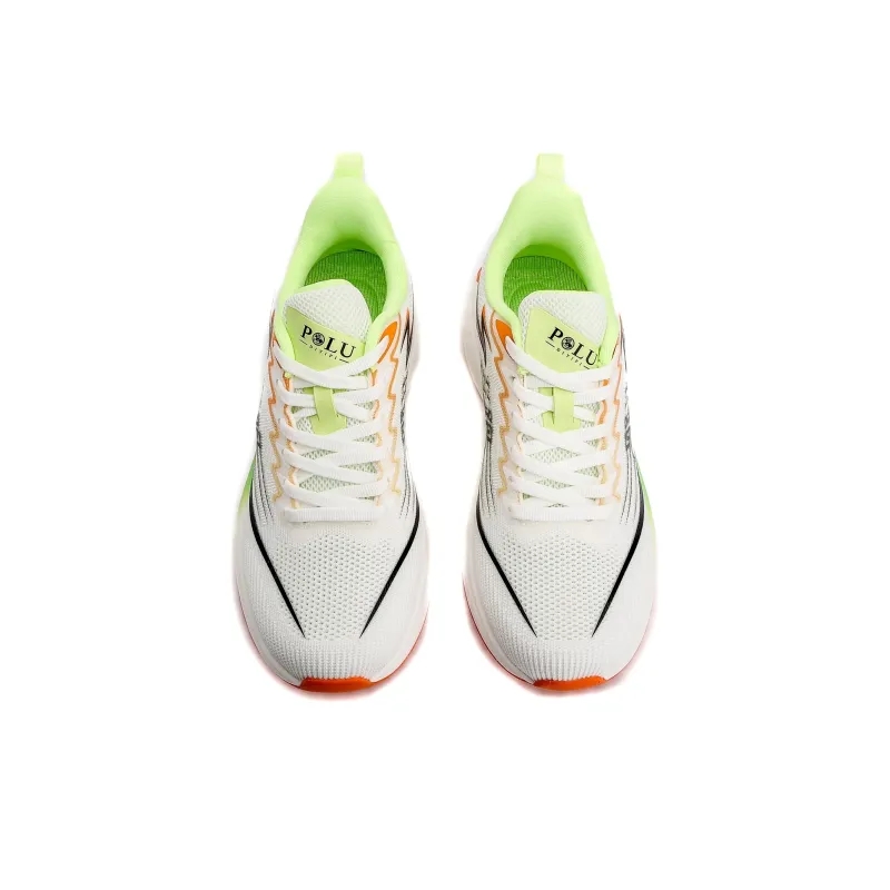 POLUDIYIPI Blaze GT7.0 SPEED Rebound Lightweight Breathable Sprint Long Distance Running Shoes Unisex Lime White-2
