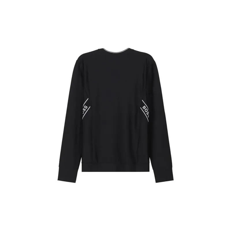 HUGO BOSS Long Sleeved T Shirt Men's Black-1