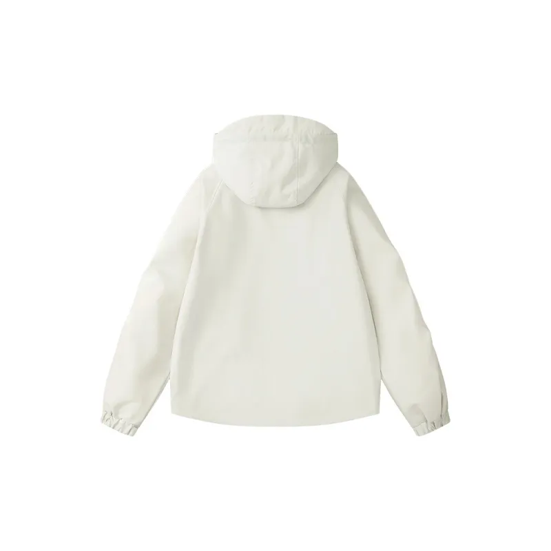 DBD WH Jackets Coats Unisex Light Beige White-1